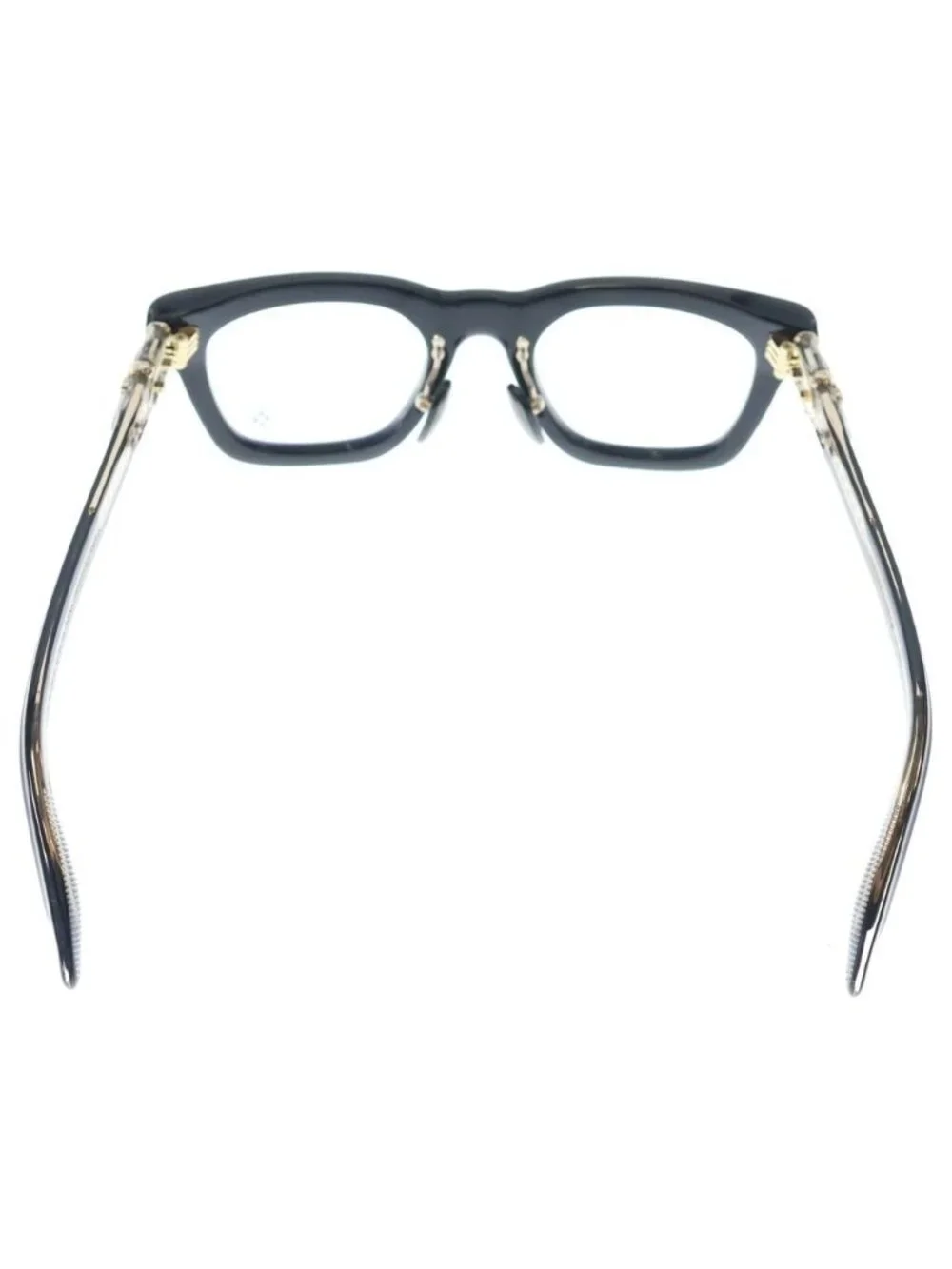 Chrome Hearts Donnysoffergisms-a Square Frame Sunglasses 48 Black Eyewear